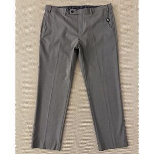 NWT Mens LAUREN Ralph Lauren Dress Pants Grey Size 38 X 29 Straight Stretch Polo
